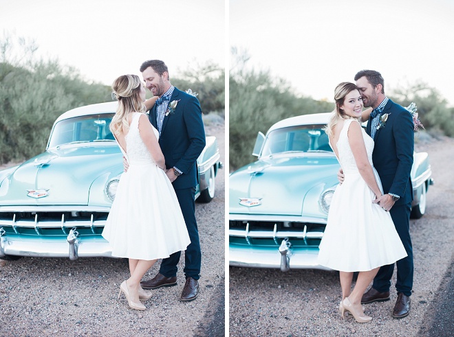 How fun is this retro styled elopement?! Swoon!