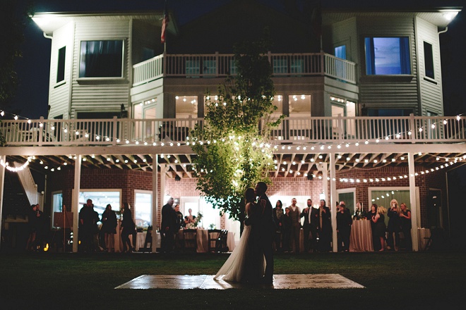 We LOVE our Bridal Blogger Shea's gorgeous backyard wedding reception!