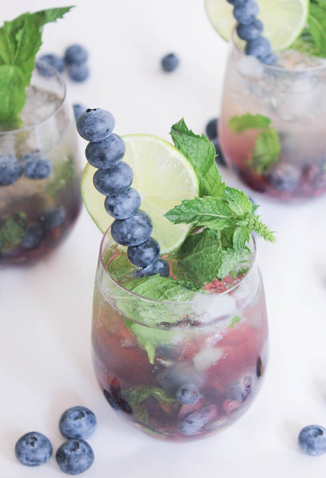 Awesome Blueberry Mojito Royale Recipe