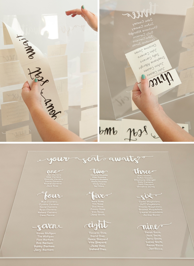 The Most Awesome Hand Lettered Acrylic Wedding Sign - Diy Wedding Signs Acrylic