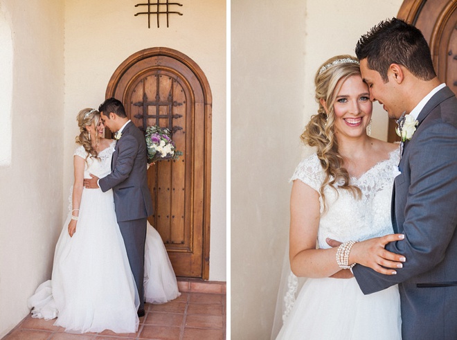 Swooning over this gorgeous Bride and Groom and their dreamy desert wedding!