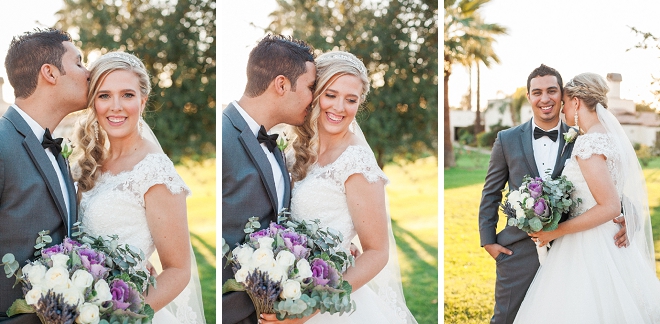 Swooning over this gorgeous Bride and Groom and their dreamy desert wedding!