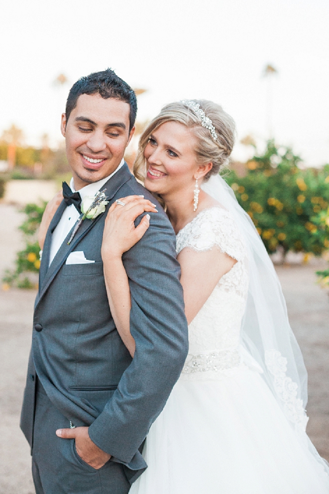 Swooning over this gorgeous Bride and Groom and their dreamy desert wedding!