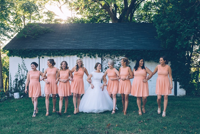 How fun is this Bride and her gorgeous Bridesmaids?! We're swooning!