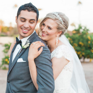 Loving this gorgeous bride and groom and their desert wedding!