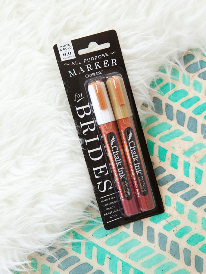 You could win a Brides set of Chalk Ink Markers from Something Turquoise!