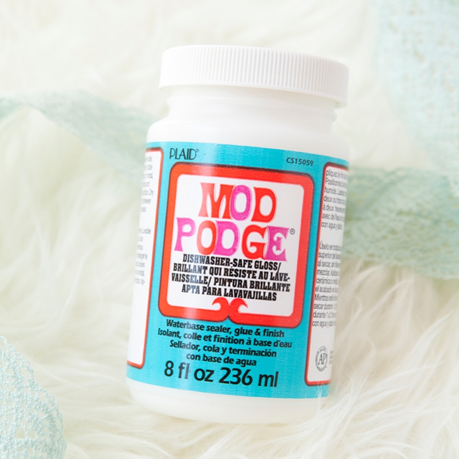 You could win a bottle of dishwasher safe Mod Podge from Something Turquoise!