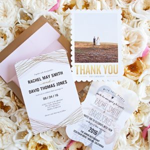 Custom wedding invitations and stationery from Shutterfly!