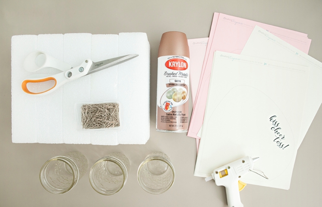 Absolutely adorable DIY petal toss bar for your wedding ceremony!