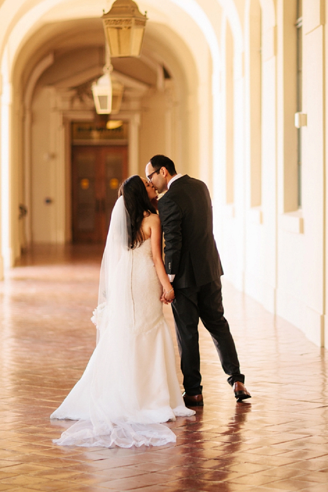 We're swooning over this classically beautiful DIY wedding!
