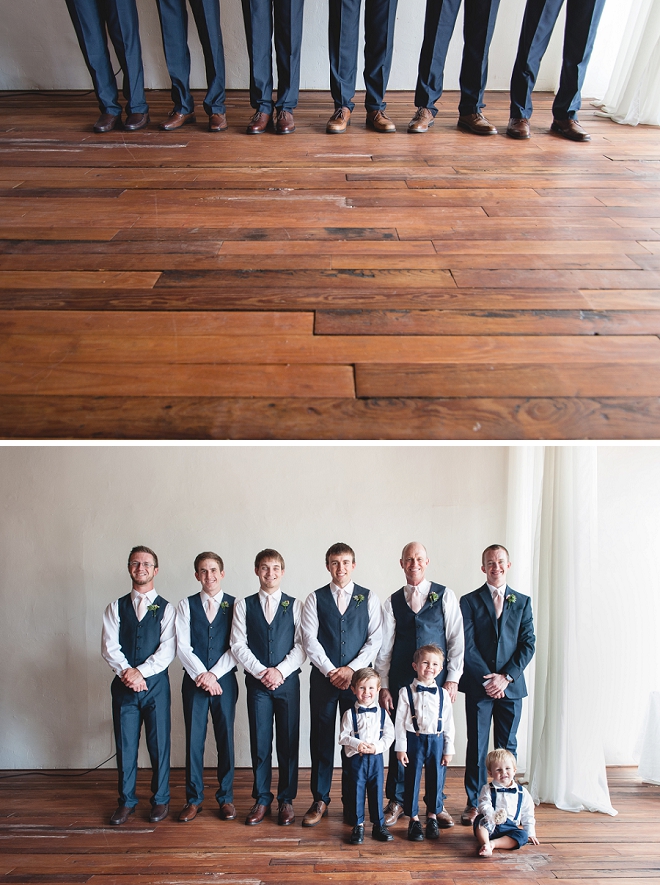 Loving this fun Groom and his great group of Groomsmen!