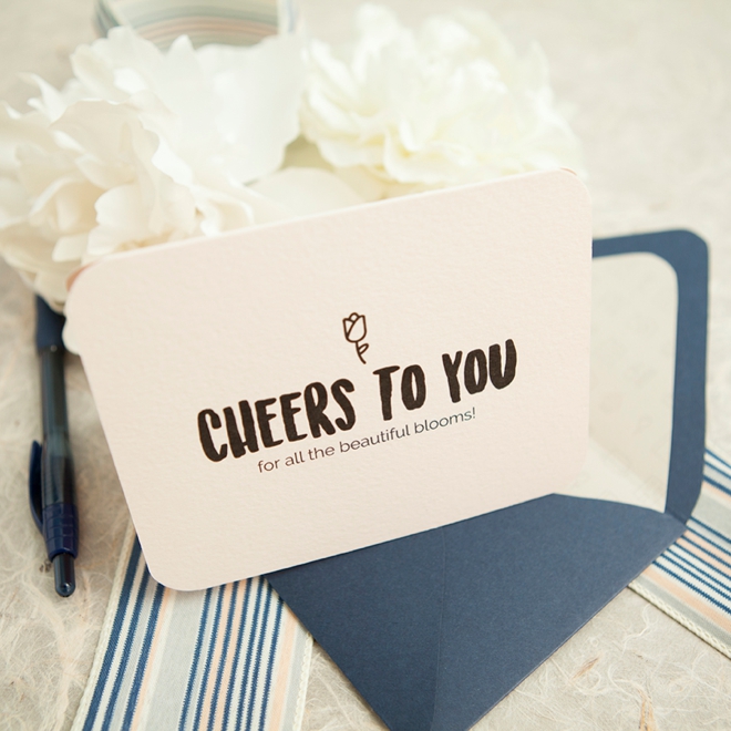 Make These Darling Wedding Vendor Thank You Cards