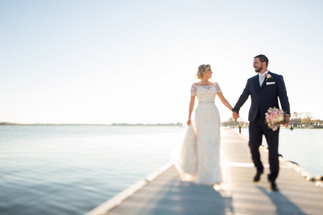 Swooning over the new Mr. and Mrs. at their crafty country wedding!