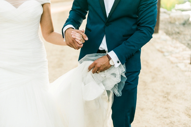 We're loving this gorgeous Bride and Groom at their dreamy California wedding!