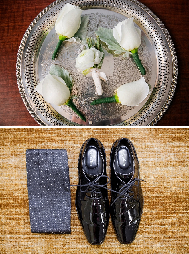 We're loving the details of this Groom's wedding style!
