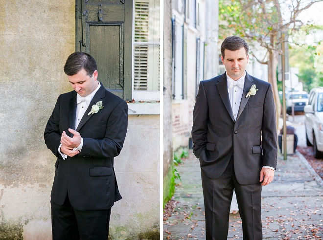 Great photos of the Groom getting ready for the big day!