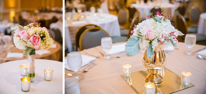 We love this gorgeous table decor for this beautiful Charleston wedding!