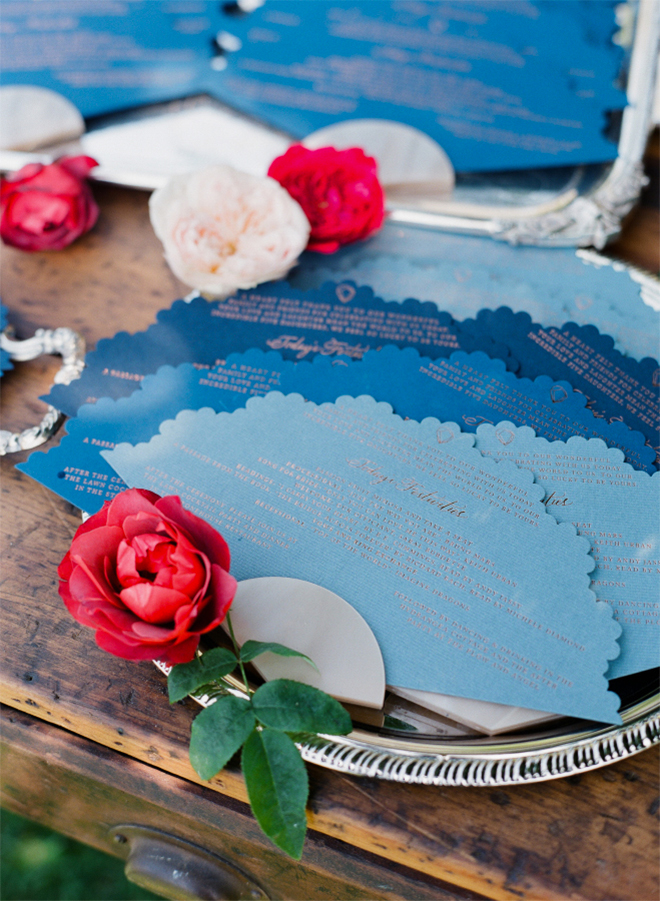 The most fabulously unique layered wedding programs