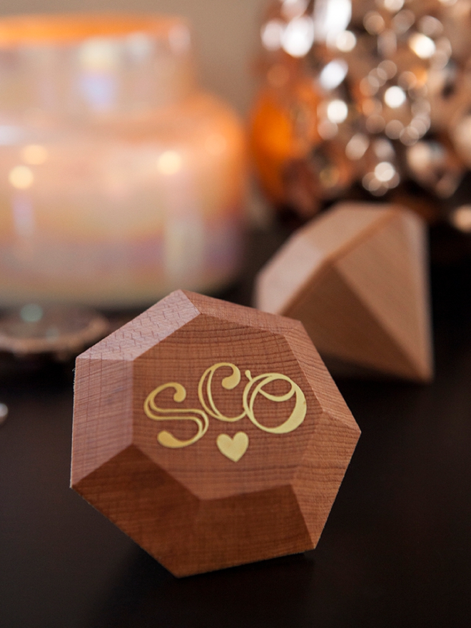 Learn how to easily personalize these diamond boxes with custom foil monograms!