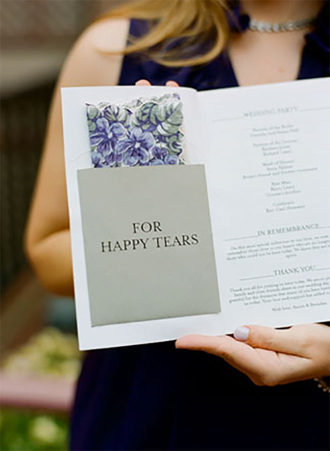 15 Fabulous + Unique Wedding Program Ideas!