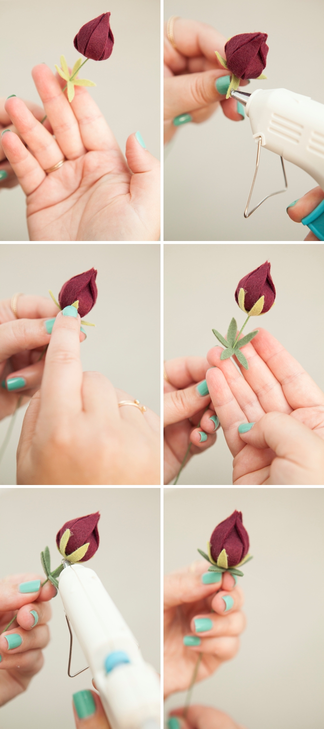 How to make the most gorgeous felt dahlia flowers!