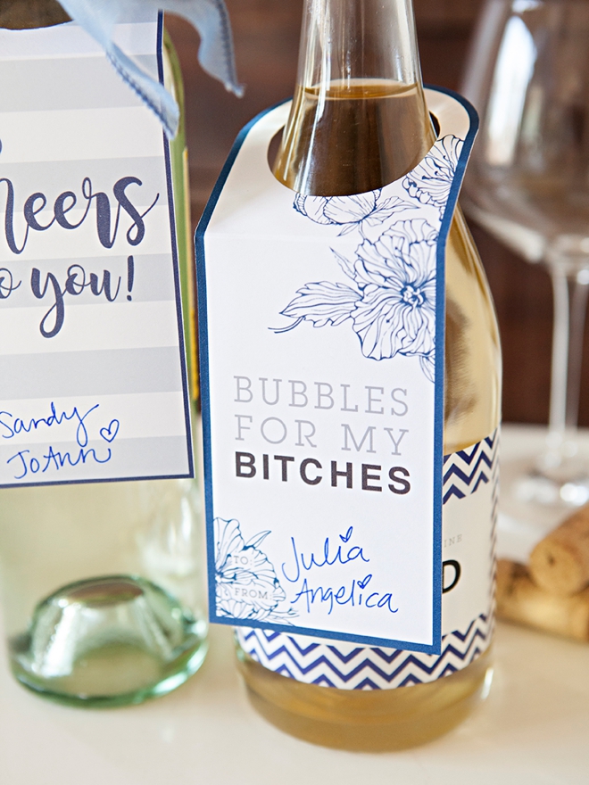 Check Out These FREE, Printable Wine Bottle Gift Tags!