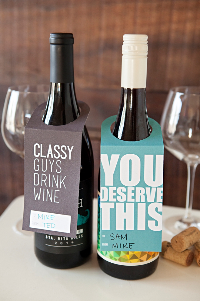 Check Out These FREE, Printable Wine Bottle Gift Tags!