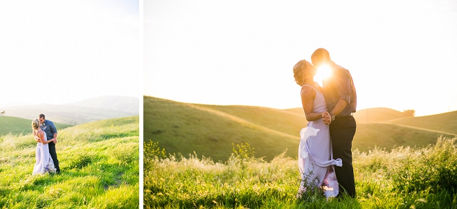 We're swooning over this amazing mountainside engagement session!