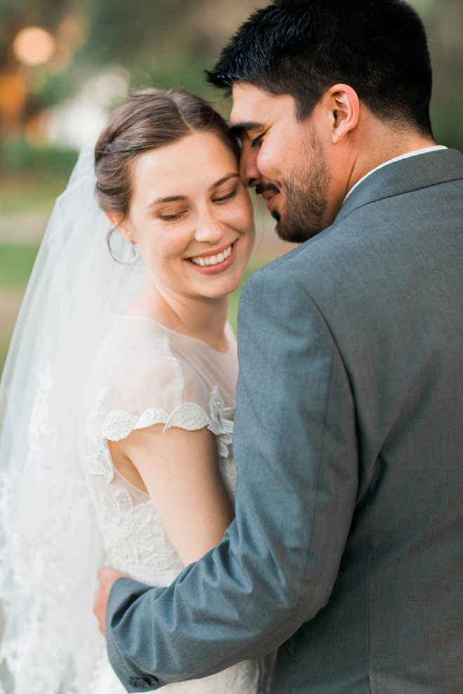 We're swooning over this gorgeous South Carolina wedding!