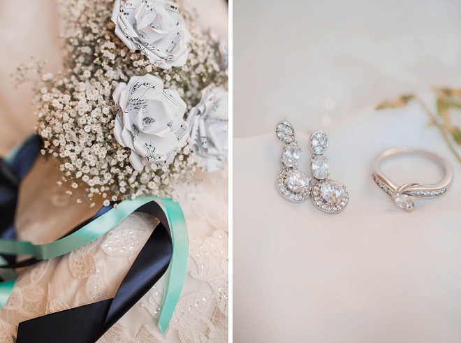 We're swooning over this Bride's gorgeous wedding day details!