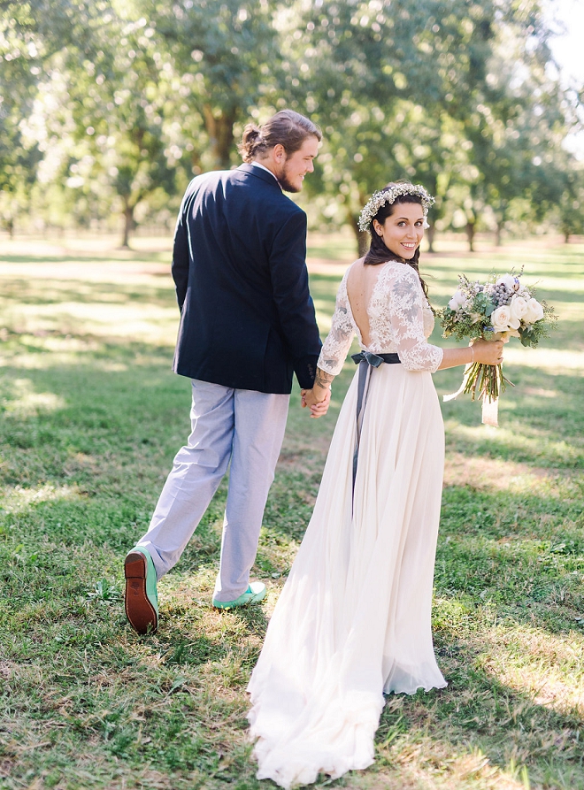 We are in LOVE with this dreamy boho chic wedding!