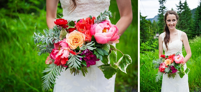 Swooning over this gorgeous bright and colorful bouquet!!
