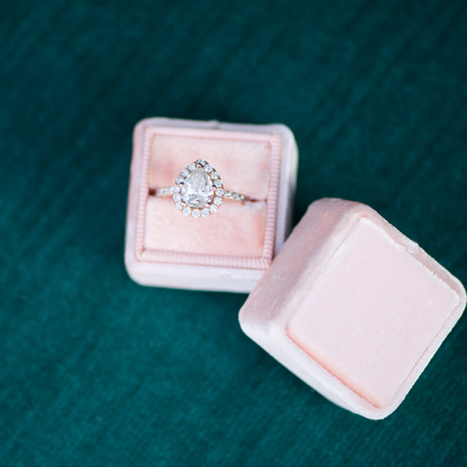 Beautiful Pear Engagement Ring!
