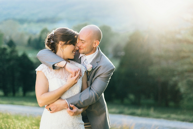 We're in LOVE with this dreamy rustic wedding!