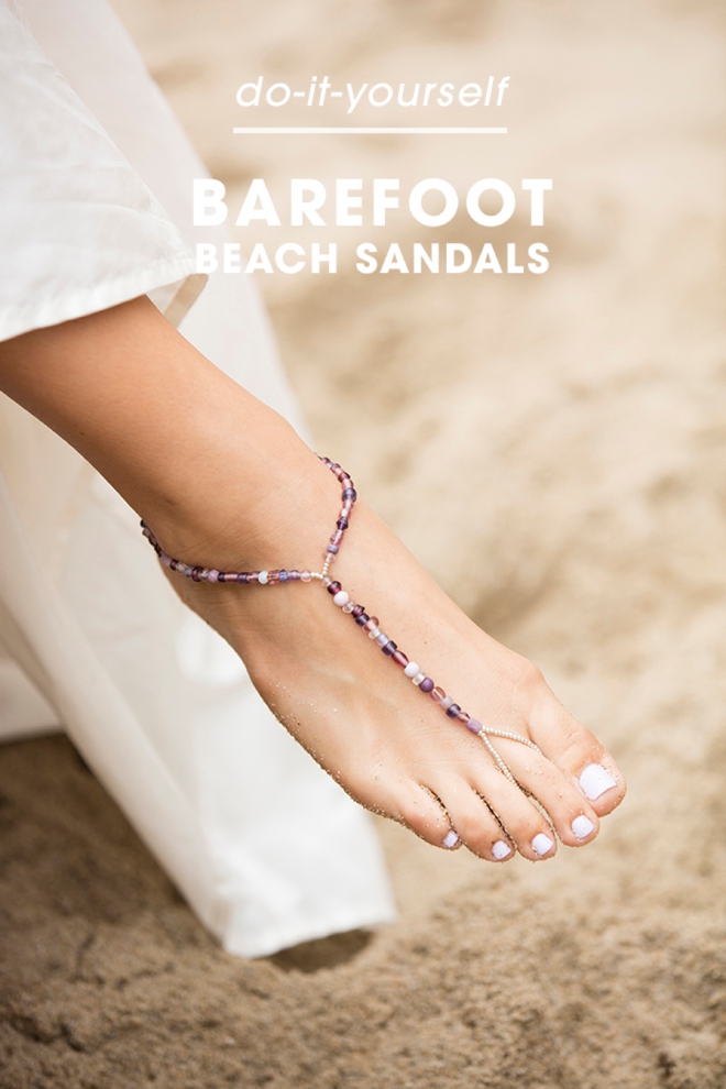 Diy baby barefoot online sandals