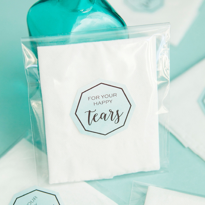 Make Your Own Darling Individual "Happy Tears" Favors!