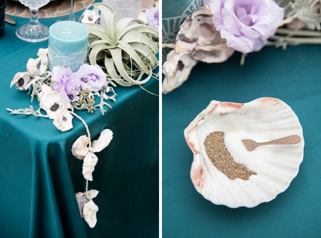 Check out this amazing DIY, mermaid inspired beach wedding inspiration!