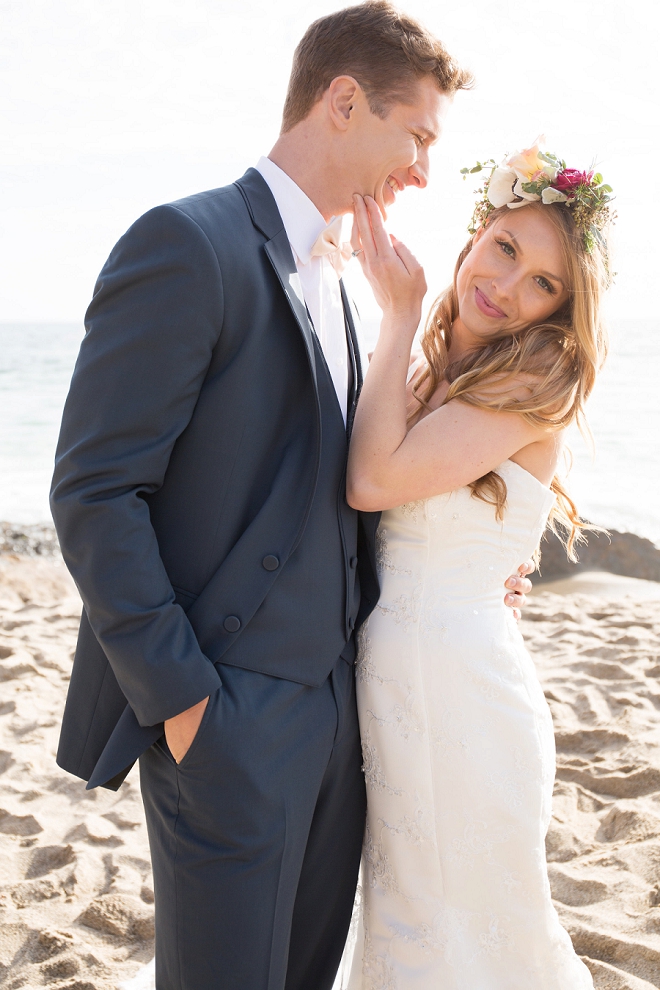 We're swooning over this gorgeous styled Malibu beach wedding!
