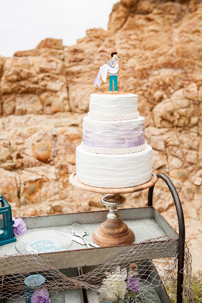 Learn how to make your own custom wedding cake plate, the easy way!