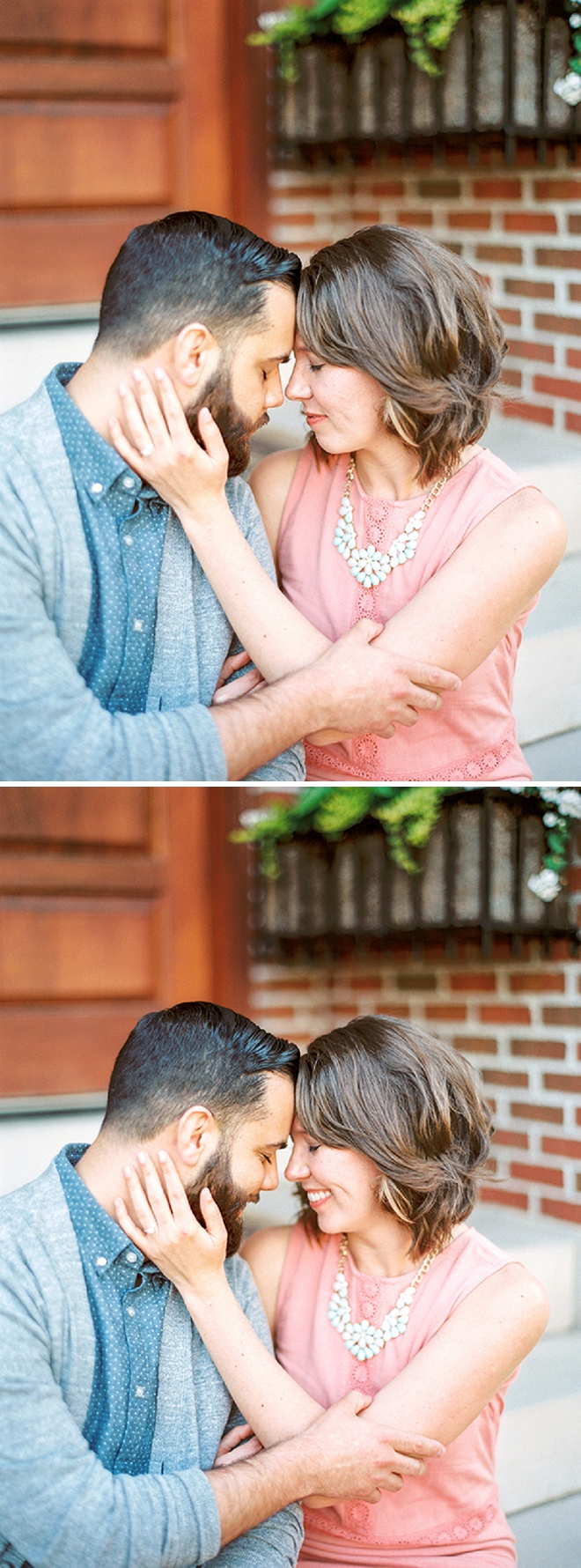 We're swooning at this super sweet Columbus engagement session!