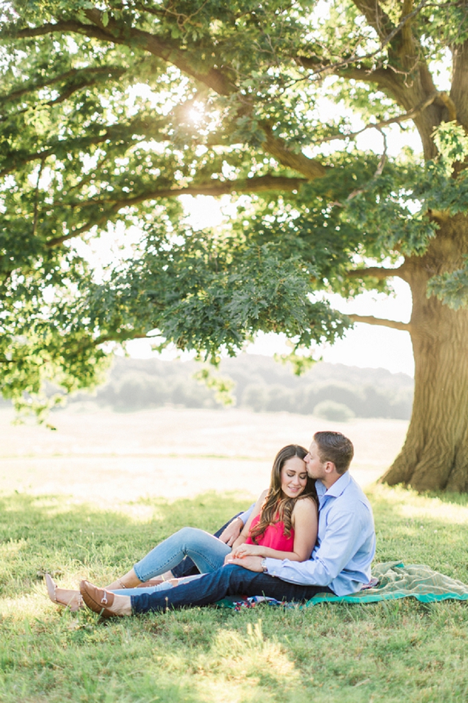 We love how playful and romantic this fun couple is!