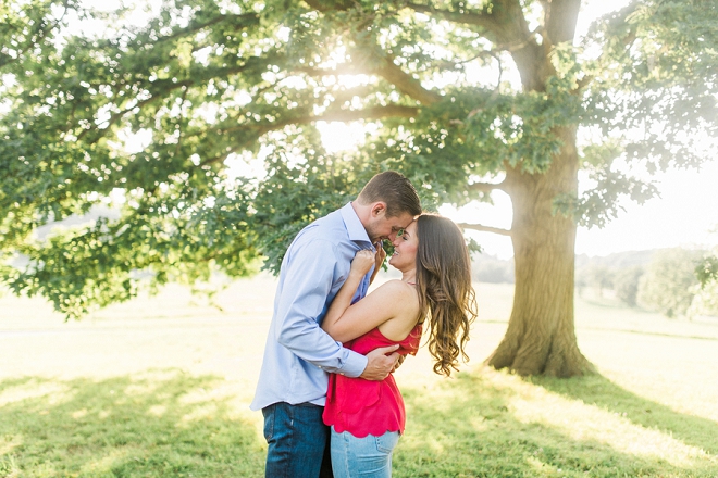 We love how playful and romantic this fun couple is!