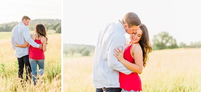 We love how playful and romantic this fun couple is!