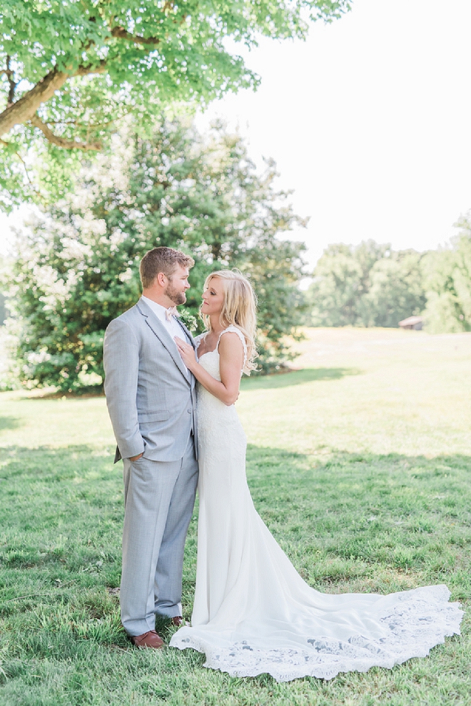 We'e in LOVE with this dreamy Mr. and Mrs. and their stunning Nashville wedding!