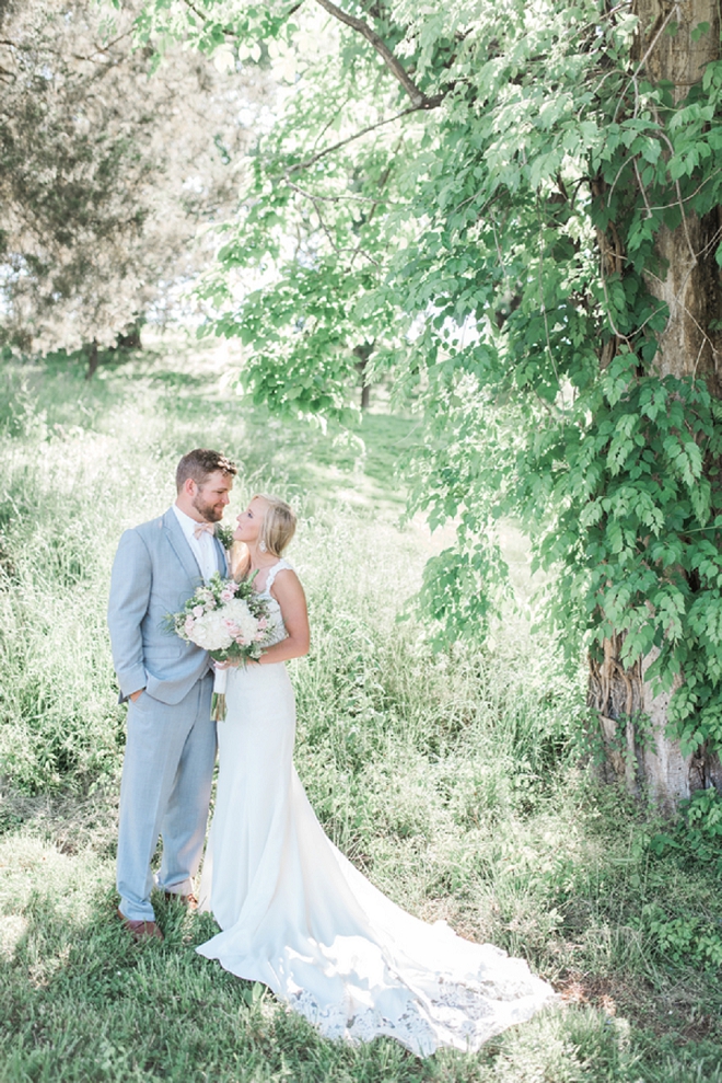 We're in LOVE with this dreamy Mr. and Mrs. and their stunning Nashville wedding!