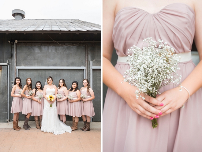 Sweet snaps of the Bride and her Bridemaid's before the big day!