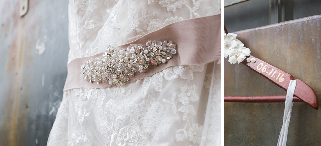 We're in love with this rustic Bride's details for the big day!