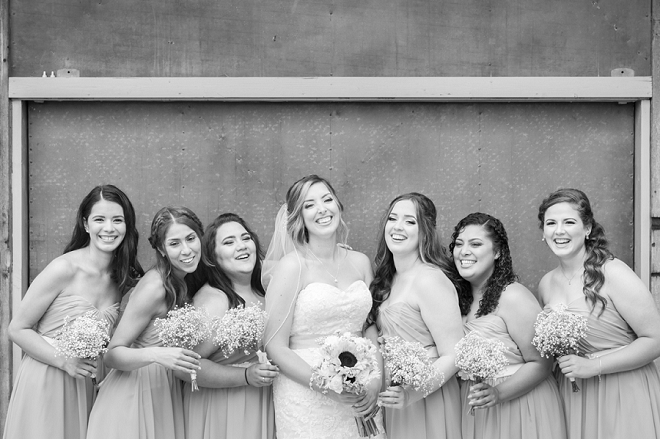 Sweet snaps of the Bride and her Bridemaid's before the big day!