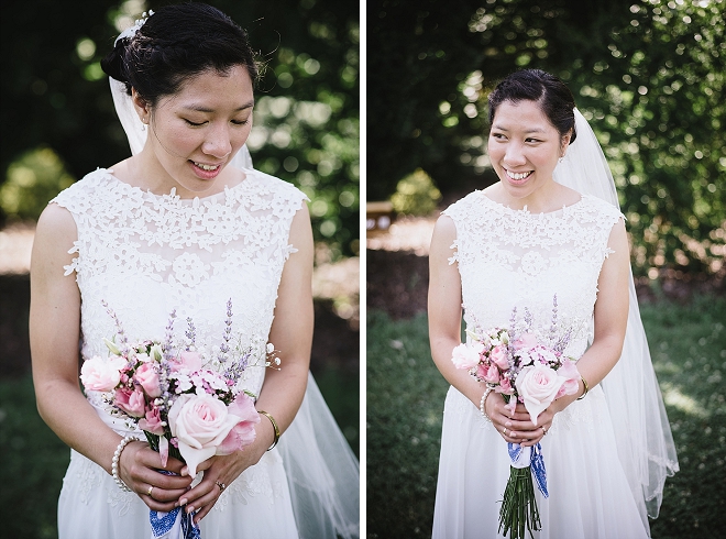 We're crushing on this gorgeous Bride's wedding style!