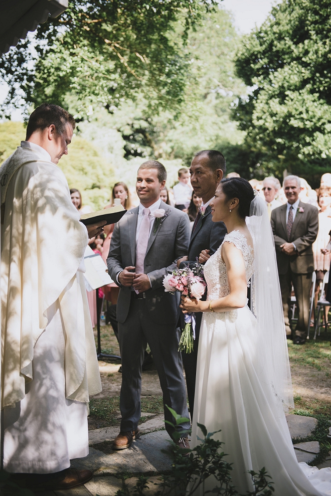 We love this darling couple and their super sweet ceremony!